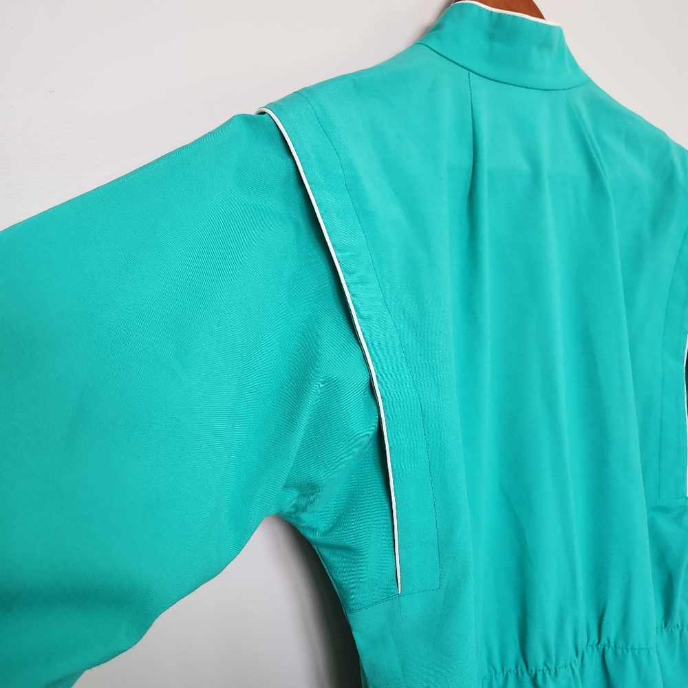 Vintage Mint Dress- quarter sleeve - Picture 14 of 17